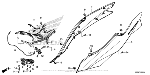 PCX150 Облицовка