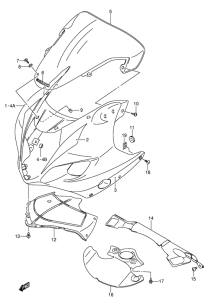 GSX-R1000 Cowling body