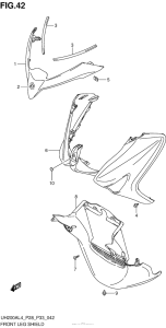 UH200 Front Leg Shield