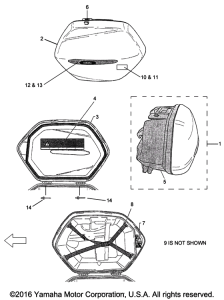 FJR1300AE Кофры боковые