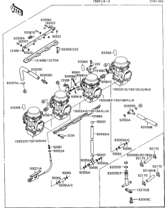 ZX600 Carburetor(1 / 4)