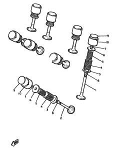 XJ650 Клапана