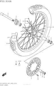  Переднее колесо