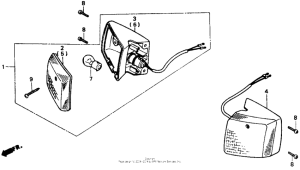 NB50 Сигналы поворота передние