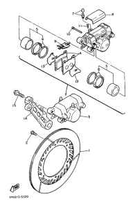  Hinterradbremssattel