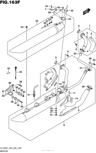 VL1500T Muffler (Vl1500Tl7 E28)