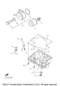 YZF-R1S Масляный фильтр