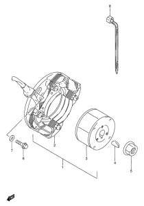 RM80 Зажигание