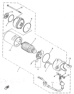 SR250 Стартер