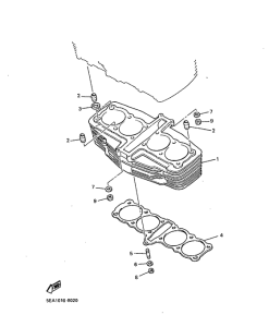 XJR1300 Цилиндры