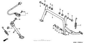 NSS250 Подножка
