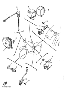 XT600Z Elektrische ausrustung 2