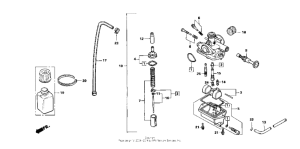 NSR50R Карбюратор
