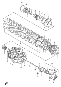 GSX-R1100 Бендикс