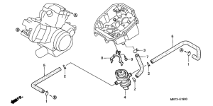 XL1000V Воздушный клапан всасывания