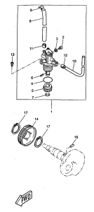 CW50RS Масляный насос