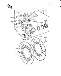  Передний суппорт