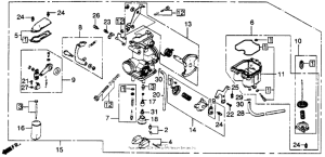 XL250S Carburetor 78-81