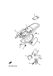 PW50 Боковая крышка