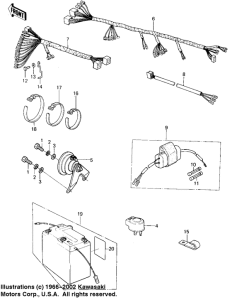 KL250 Электрика