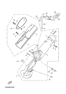 YN50 Выхлопная система