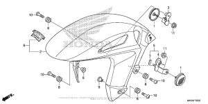  Переднее крыло