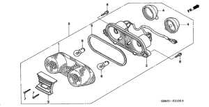 SFX50 Taillight unit ass`y