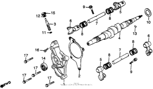 GL500I Распределительный вал