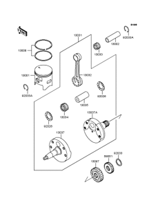  Crankshaft / piston