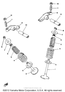 TT500H Клапана