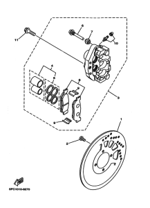 RZ50 ﾌﾛﾝﾄﾌﾞﾚｰｷｷﾔﾘﾊﾟ