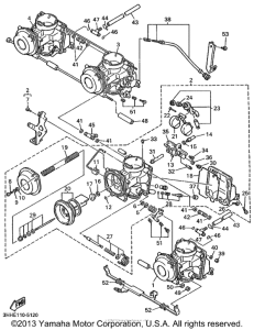 FZR600RL Карбюратор