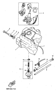 YQ50 Топливный бак
