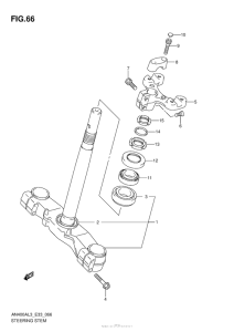 AN400 (ABS) Траверса нижняя