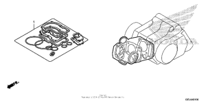 CRF50F Комплекты прокладок