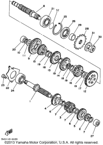 RT180G Трансмиссия