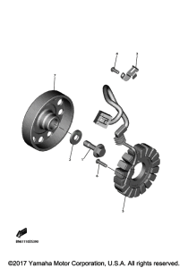 YZF-R6 Генератор