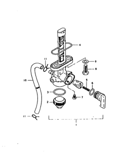 TS125 Топливный кран