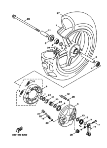 XF50 XF50X Transom + tube