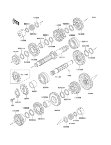 ZR550 Трансмиссия