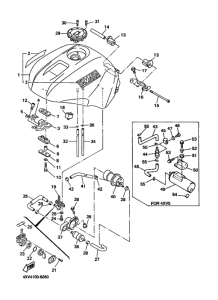 YZF-R1 Tank fuel