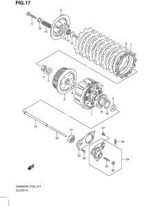 GS500 Бендикс