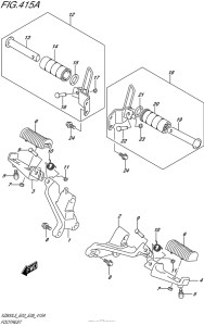 VZ800 Подножки