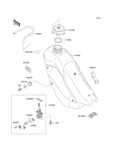  Топливный бак