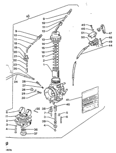TZR125R Карбюратор