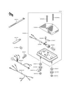  Taillight unit ass`y
