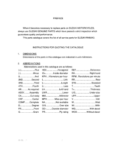 RM60 Catalog preface