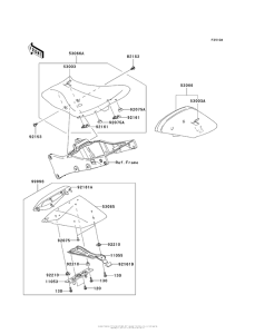 ZX1000 Seat (Fafa)