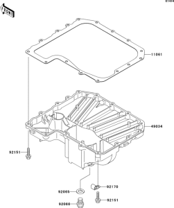 ZR1000 Маслянный поддон