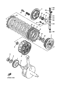 XT600E Бендикс
